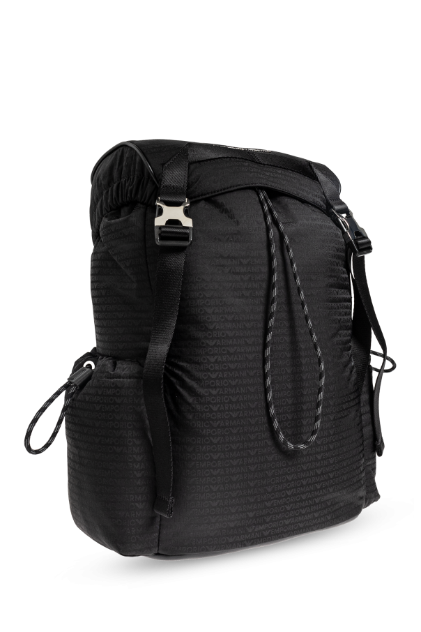 Emporio Armani drawstring-waist tapered joggers | Men's Bags